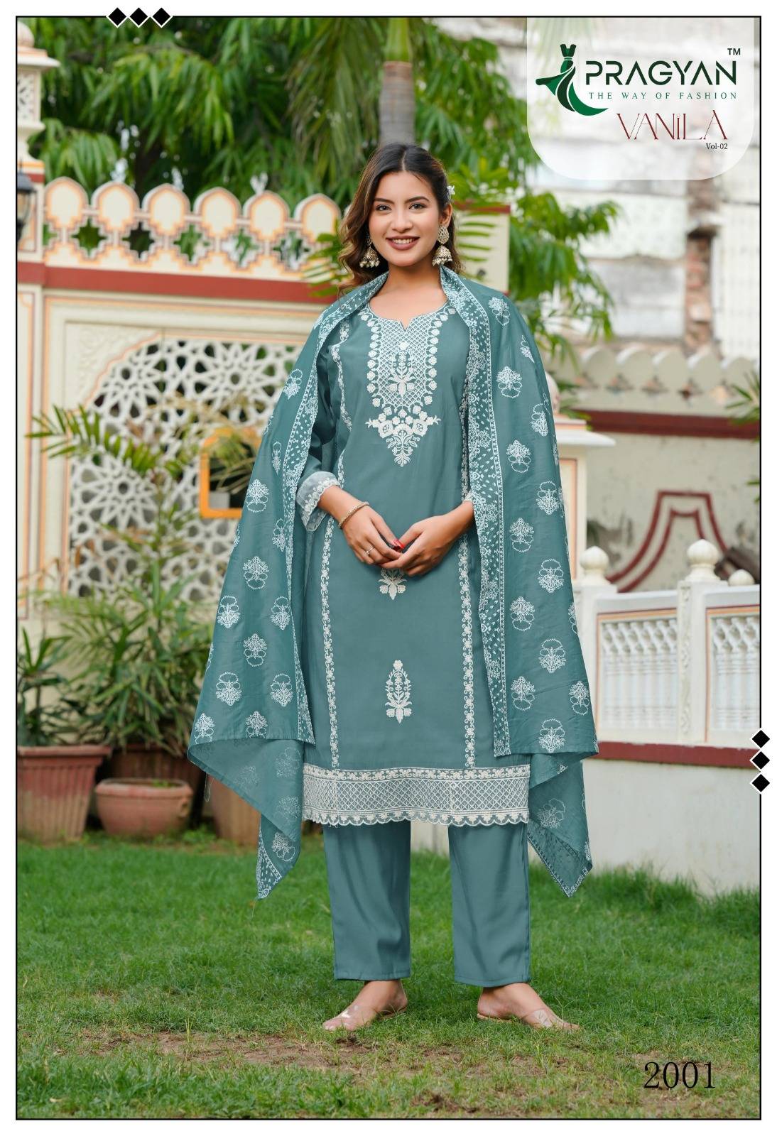 VANILA 2 By Pragyan 2001 to 2006 Series Designer Festive Suits Beautiful Fancy Stylish Colorful Party Wear & Occasional Wear Romansilk Dress At Wholesale Price